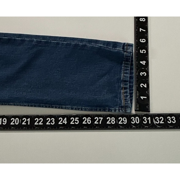 Levis 511 Slim Jeans Mens 30x30 Blue Measures 29x30 Stretch Flex Dark Wash - Picture 7 of 9